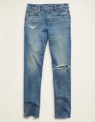 AE High-Waisted Straight Jean - Medium Vintage