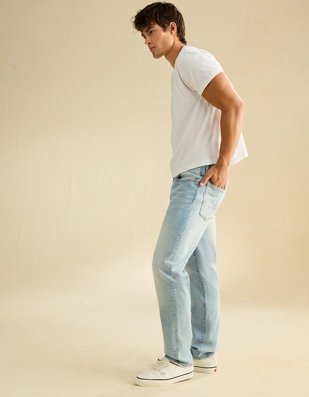 AE Athletic Straight Jean - Soft Blue