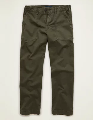 AE Flex Loose Fit Lived-In Utility Pant - Olive Moss