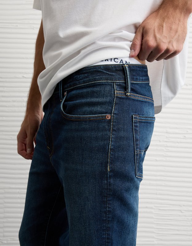 AE Athletic Straight Jean - Authentic Dark Indigo
