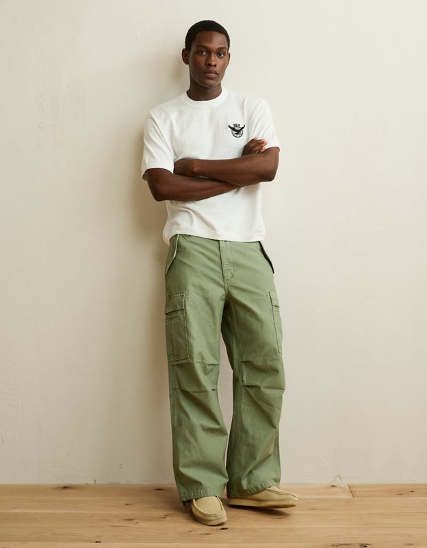 AE x Lamine Yamal Cargo Pant - Olive Moss