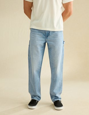 AE Original Straight Carpenter Jean - Light Blue