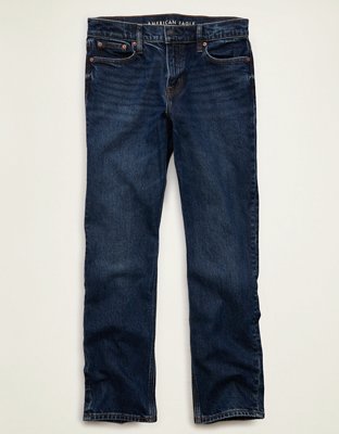 AE High-Waisted Straight Jean - Dark Wash