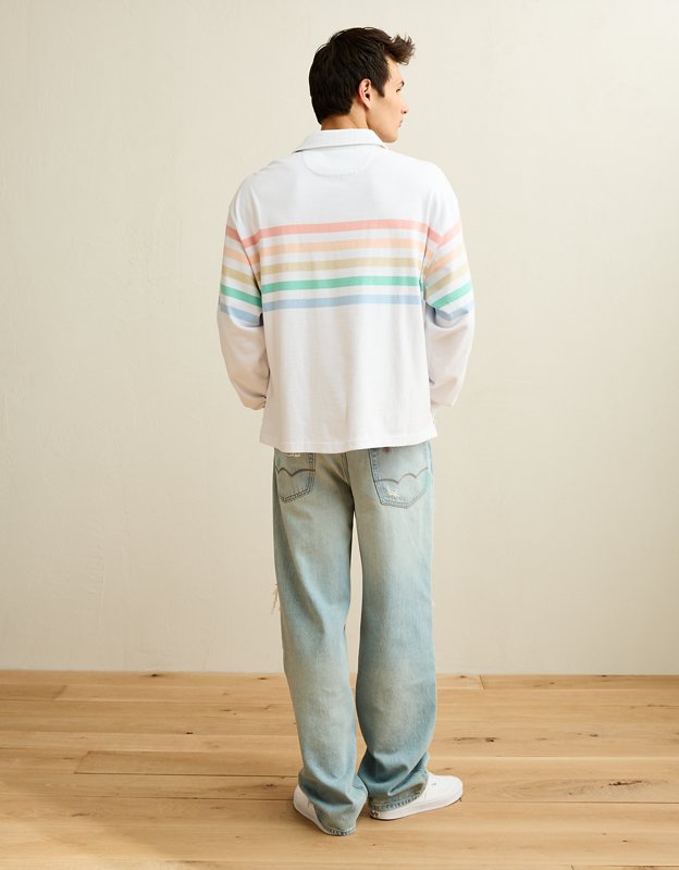 AE Pride Loose Jean - Light Wash