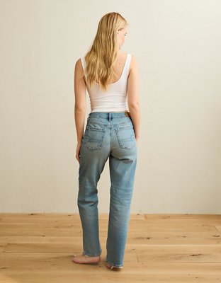 AE Curvy High-Waisted Stovepipe Jean - Tinted Medium