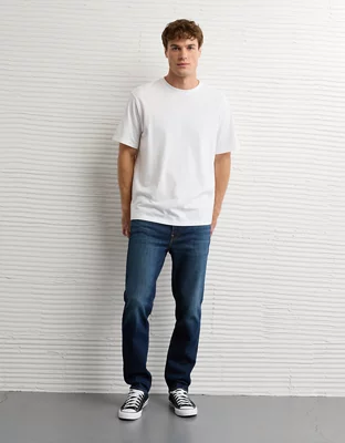 AE Athletic Straight Jean - Authentic Dark Indigo