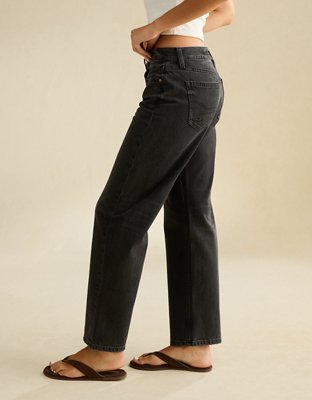 AE Low-Rise Classic Straight Jean - Black
