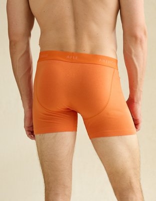 AEO Men's 4.5" Classic Boxer Brief - Orange