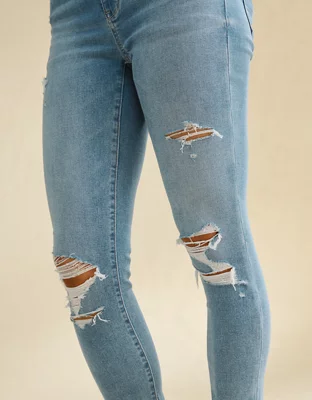 AE High-Waisted Jegging - Medium Indigo