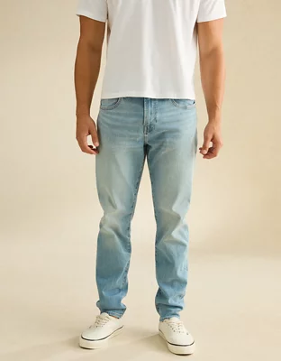 AE Athletic Fit Jean - Light Bright Indigo