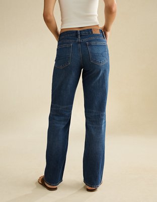 AE Low-Rise Classic Straight Jean - Dark Wash