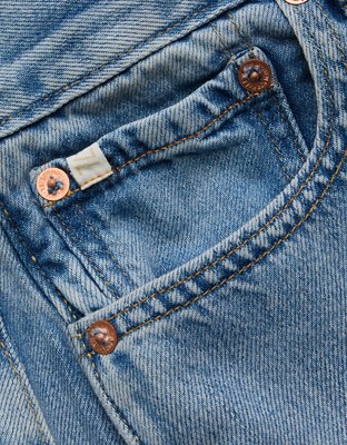 AE77 Premium Super Wide Jean - Light Wash