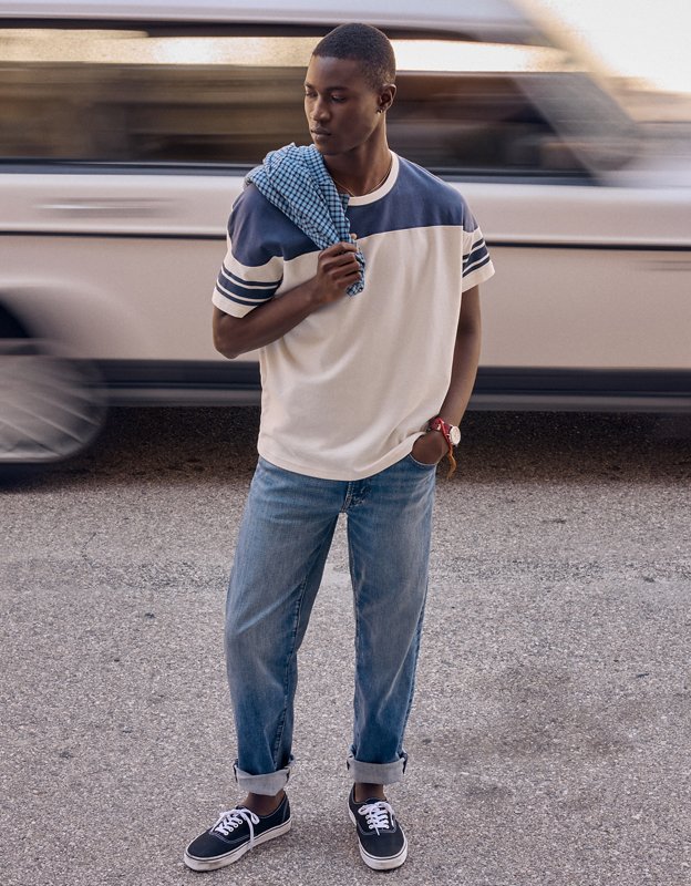 AE Original Straight Carpenter Jean - Light Blue