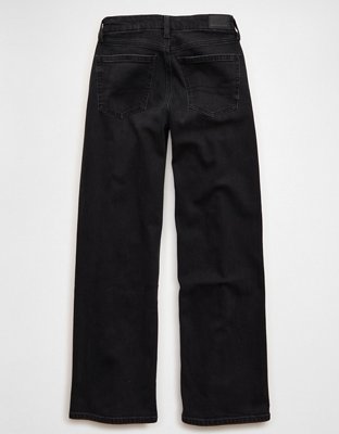 AE Curvy High-Waisted Stovepipe Jean - Washed Black