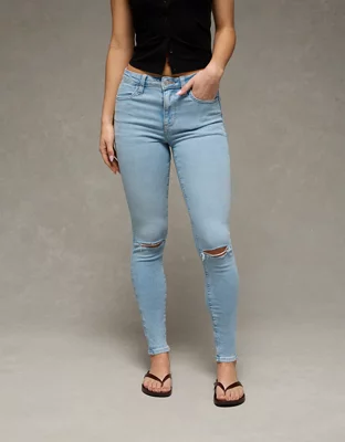 AE High-Waisted Jegging - Light Wash