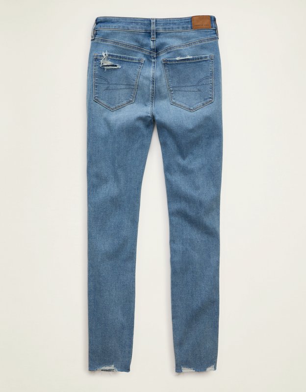 AE High-Waisted Jegging - Medium Indigo