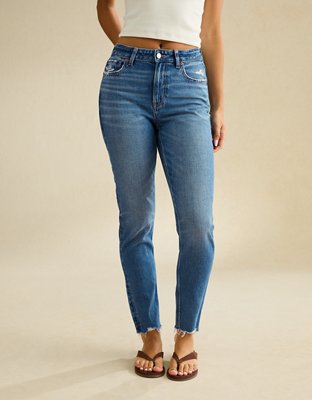 AE Mom Jean - Deep Sea Blue