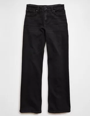 AE Curvy High-Waisted Stovepipe Jean - Washed Black