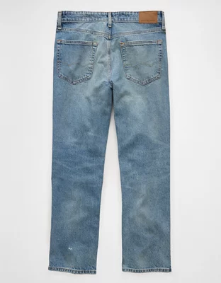 AE Relaxed Straight Jean - Medium Indigo Wash