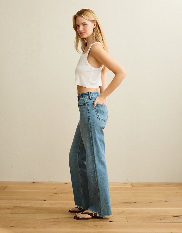 AE Curvy High-Waisted Stovepipe Jean - Vintage Star