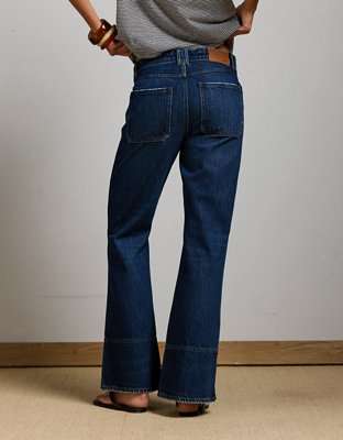 AE77 Premium Vintage Flare Jean - Dark Wash