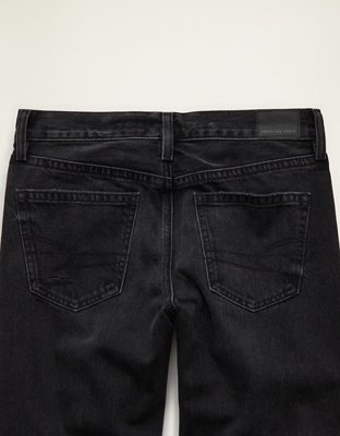 AE Low-Rise Classic Straight Jean - Black