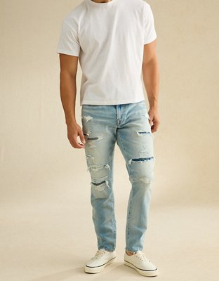 AE Athletic Fit Jean - Destroyed Bright