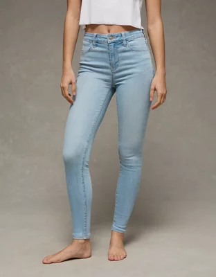 AE High-Waisted Jegging - Moon Stone Light