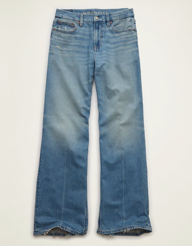 AE Curvy High-Waisted Stovepipe Jean - Tinted Medium