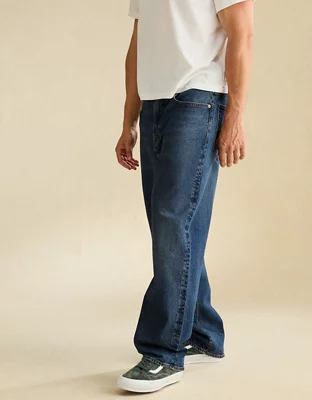 AE Loose Jean - Dark Indigo Wash