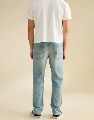 AE Slim Straight Jean - Blue Breeze