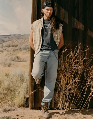 AE Loose Jean - Light Tinted Wash