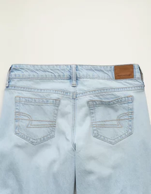 AE Lowest-Rise Baggy Wide-Leg Jean - Cool Classic