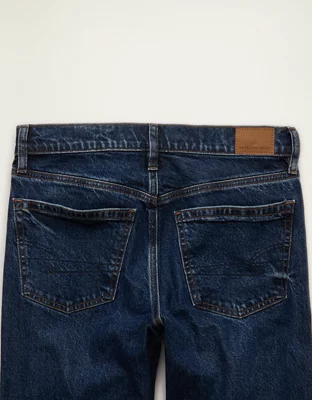 AE High-Waisted Straight Jean - Dark Wash