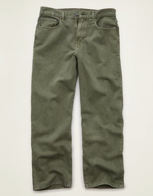 AE Loose Jean - Olive Moss