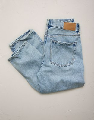 AE77 Premium Straight Ankle Jean - Light Blue