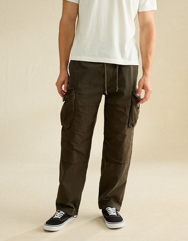 AE Flex Relaxed Cargo Pant - Nomad Olive