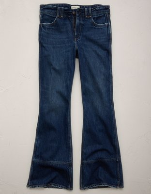 AE77 Premium Vintage Flare Jean - Dark Wash