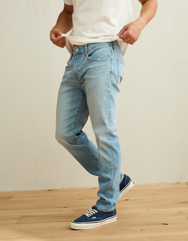 AE Athletic Fit Jean - Light Bright Indigo
