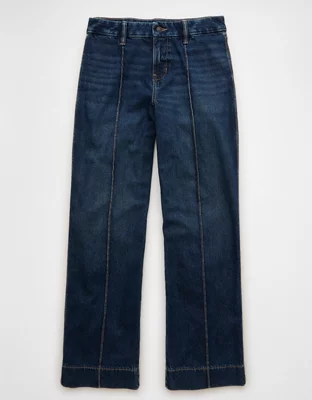 AE Curvy High-Waisted Stovepipe Jean - Dark Wash