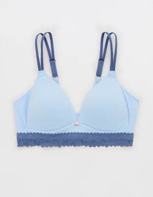 Sunnie Wireless Lightly Lined Bra - Blue Mist