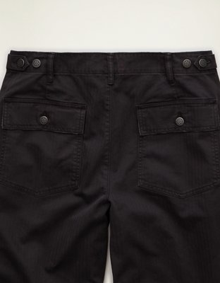 AE Flex Loose Fit Lived-In Utility Pant - Faded Black