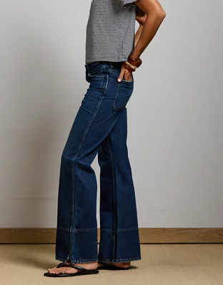 AE77 Premium Vintage Flare Jean - Dark Wash
