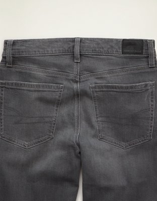 AE Low-Rise Baggy Straight Jean - Grey