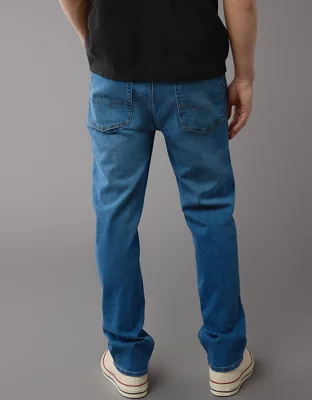 AE Relaxed Straight Jean - Medium Indigo