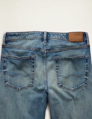 AE Slim Straight Jean - Medium Tinted Indigo