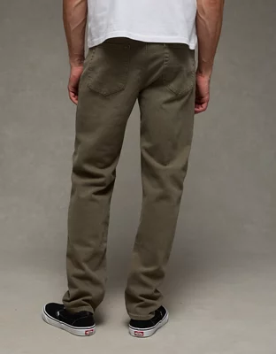 AE Slim Straight Jean - Dusty Sage