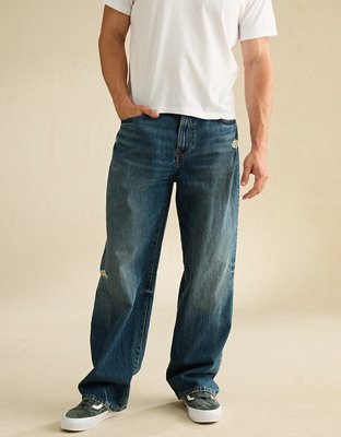 AE Loose Jean - Slasher Blue