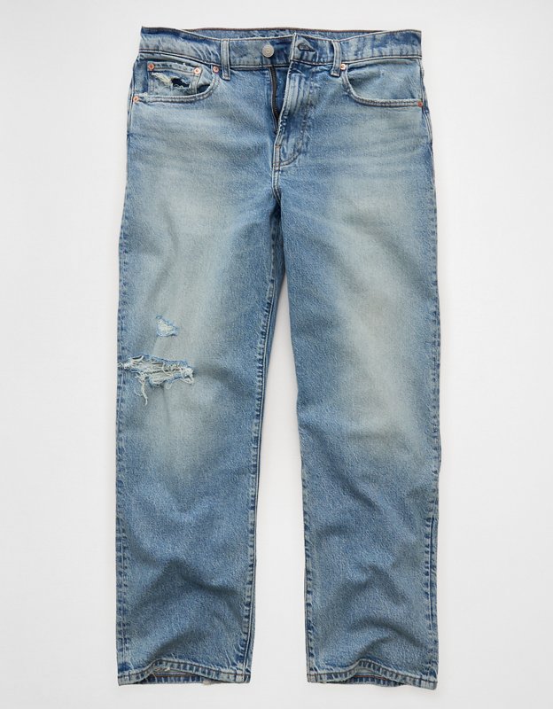 AE Loose Jean - Medium Destroy