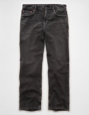 AE Loose Jean - Washed Black